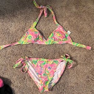 Lilly Pulitzer swimsuit! Only worn once! Like new’